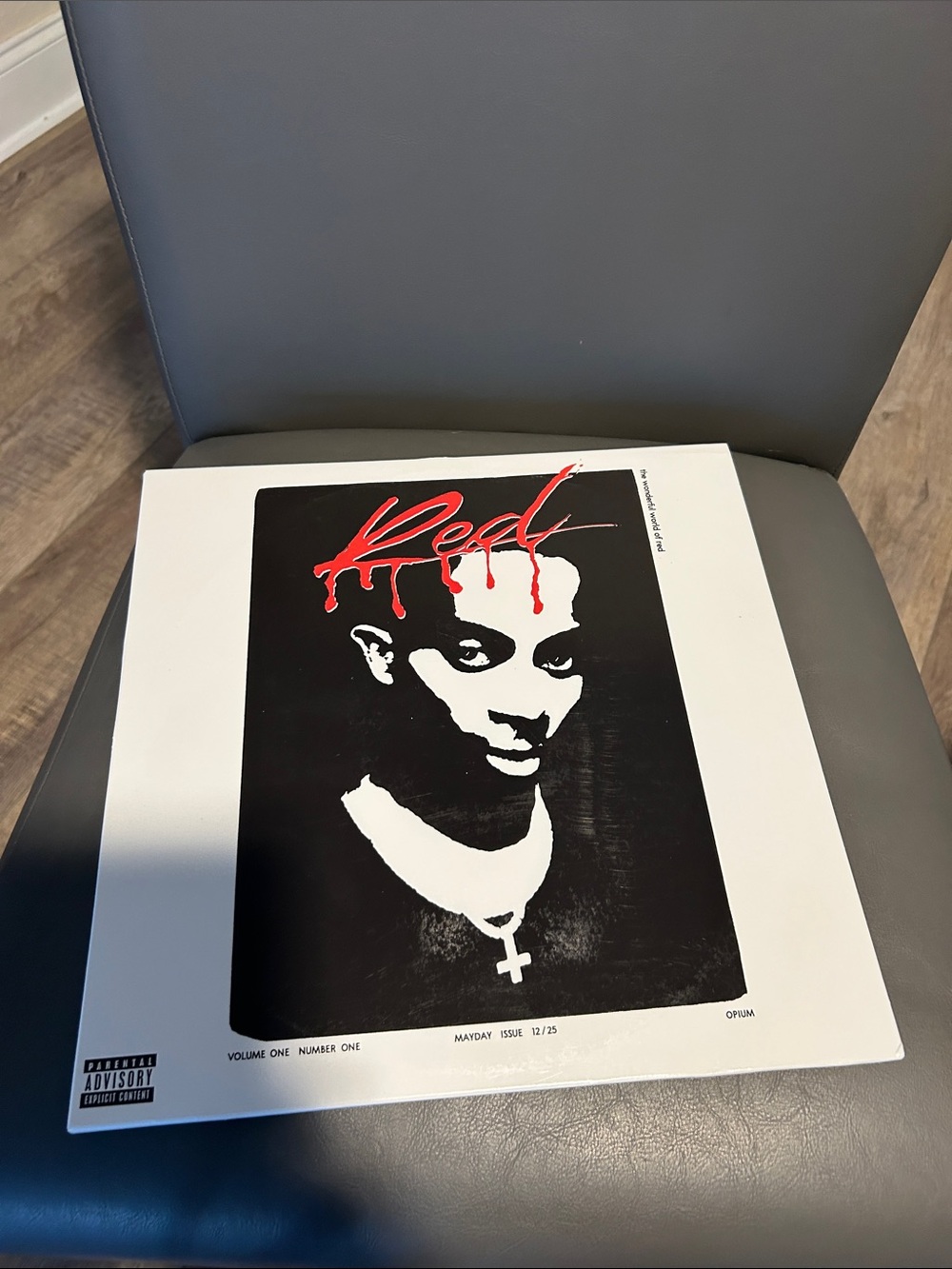 Playboi Carti-whole Lotta red vinyl record.